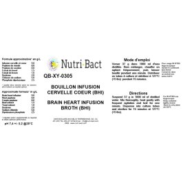 Photo : Brain Heart Infusion Broth